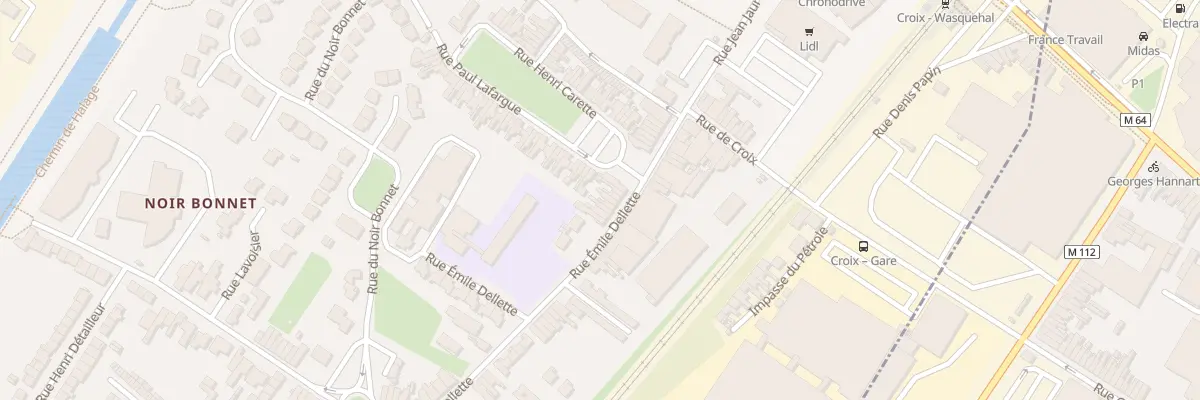 Plan du 133 Rue Émile Dellette à Wasquehal