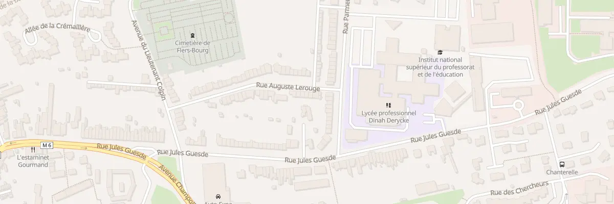 Plan du 36 Rue Auguste Lerouge à Villeneuve-d’Ascq