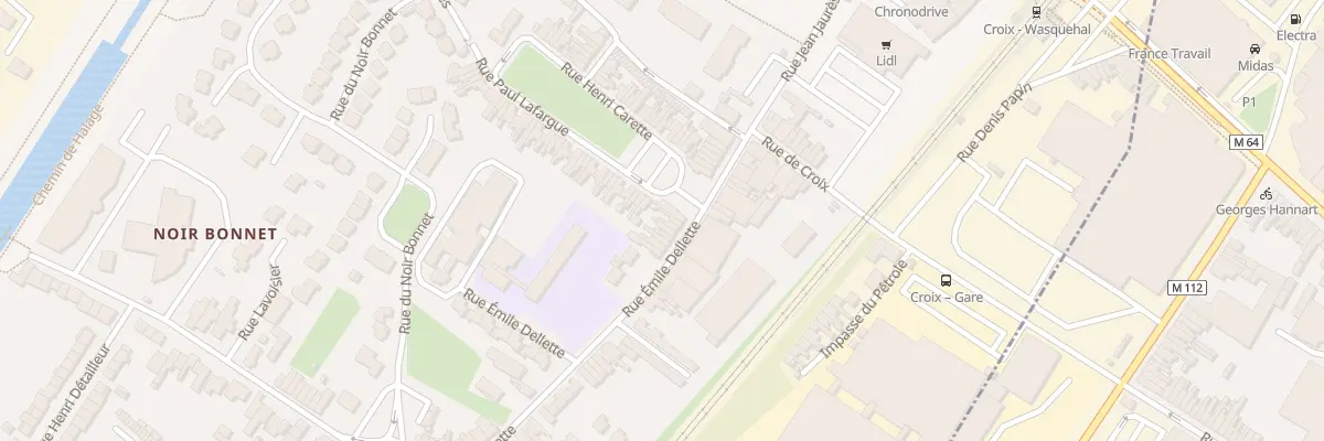 Plan du 137 Rue Émile Dellette à Wasquehal