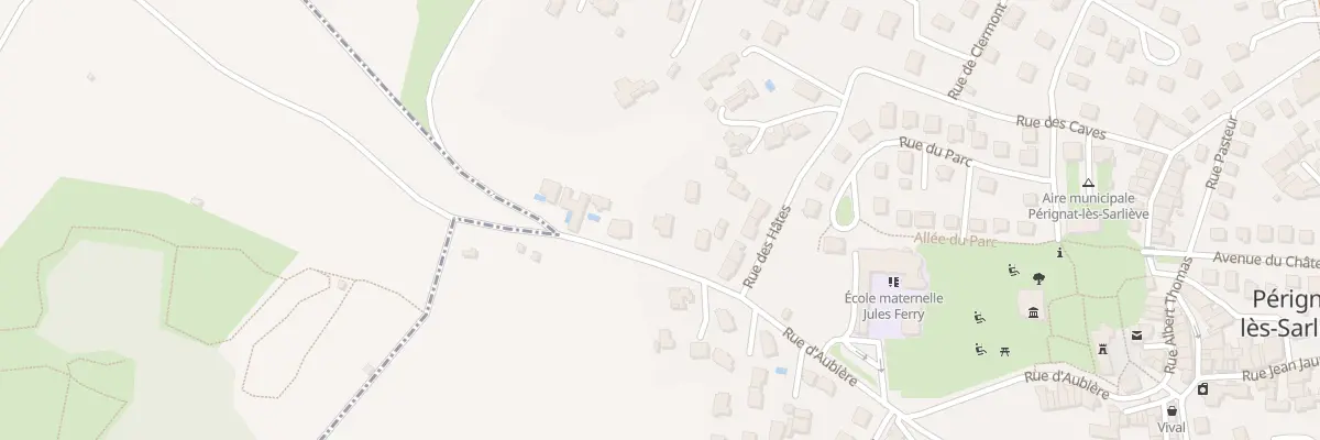 Plan du 6 Rue d’Aubière à Pérignat-lès-Sarliève