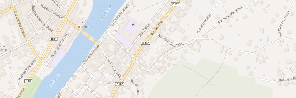 Plan du 85 Rue de Reuil à La Ferté-sous-Jouarre