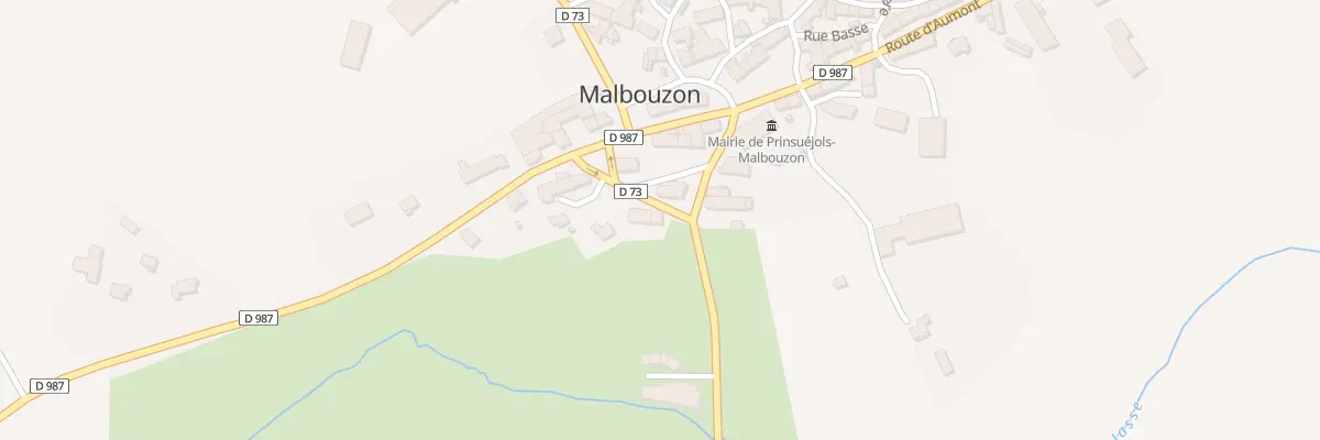 Plan du 5069 Malbouzon au Malzieu-Forain