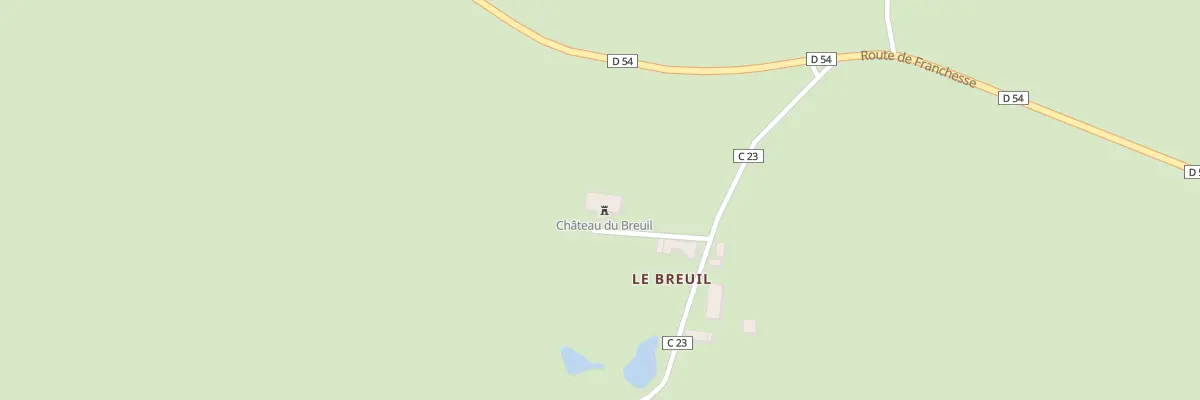 Plan du 5061 Chateau du Breuil à Agonges
