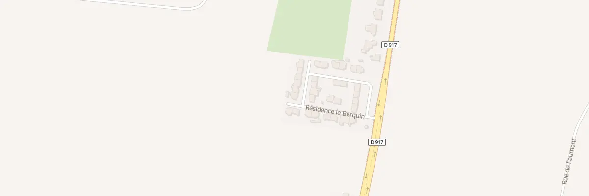 Plan du 17 Res le Berquin à Faumont