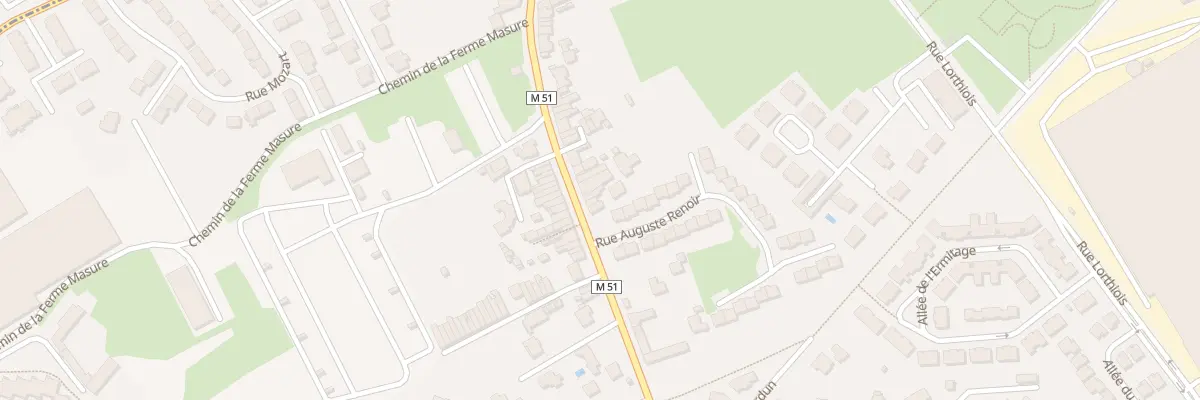 Plan du 352 Rue de Tourcoing à Mouvaux