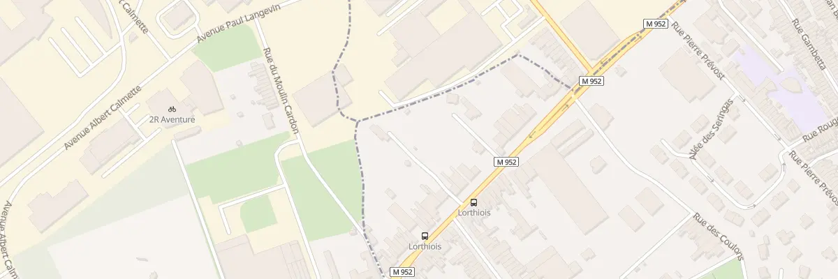 Plan du 463 Rue de Tourcoing à Mouvaux