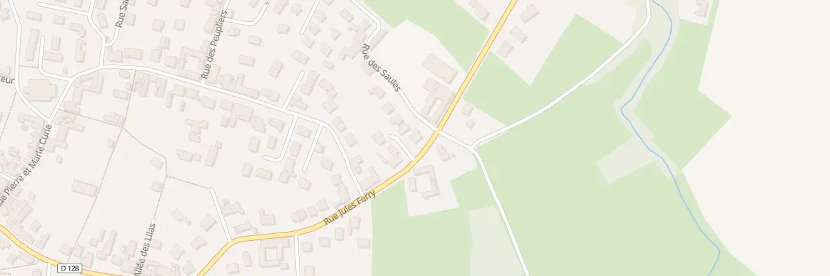 Plan du 1D Rue des Saules à Ennevelin