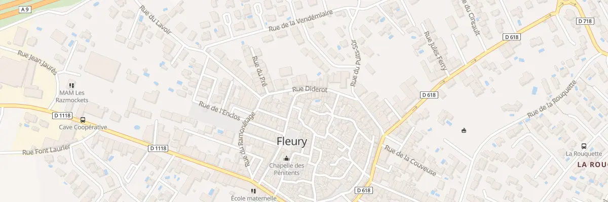 Plan du 5 Pl Brossolette à Fleury