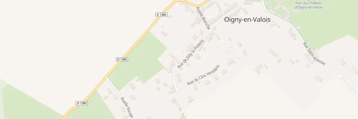 Plan du 10 Rue de Silly la Poterie à Oigny-en-Valois