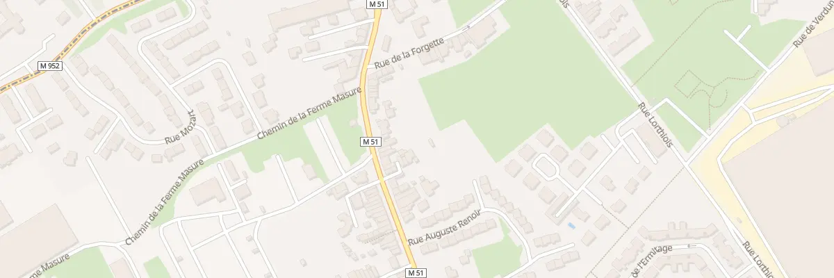 Plan du 376 Rue de Tourcoing à Mouvaux