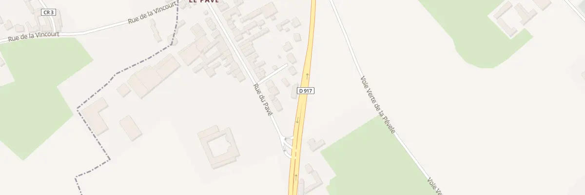 Plan du 402 Rue du Pavé à Bersée