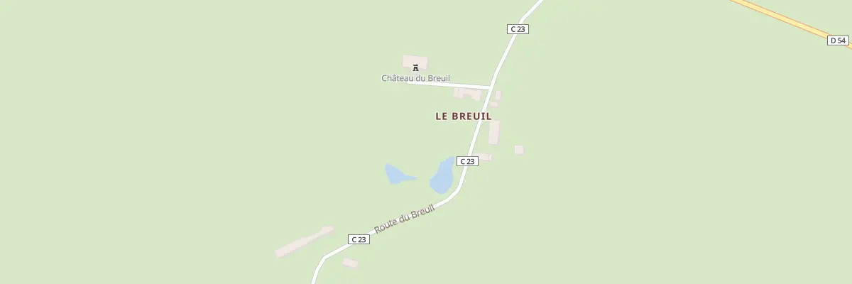 Plan du 5061A Domaine du Breuil à Agonges