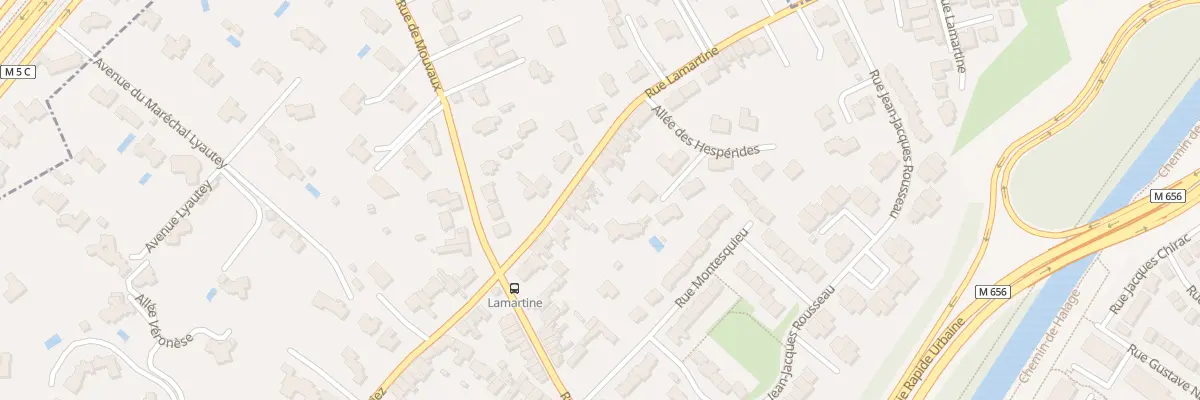 Plan du 20 Rue Lamartine à Wasquehal