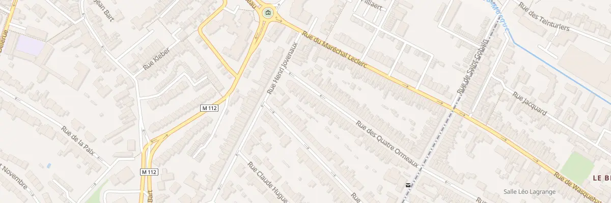 Plan du 16 Rue des Quatre Ormeaux à Wasquehal