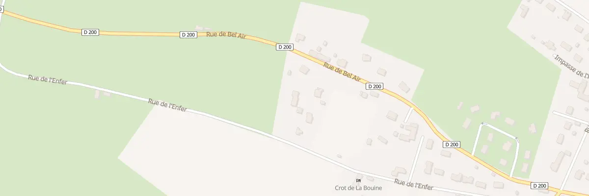Plan du 12 Rue de Bel Air à Magny-Cours