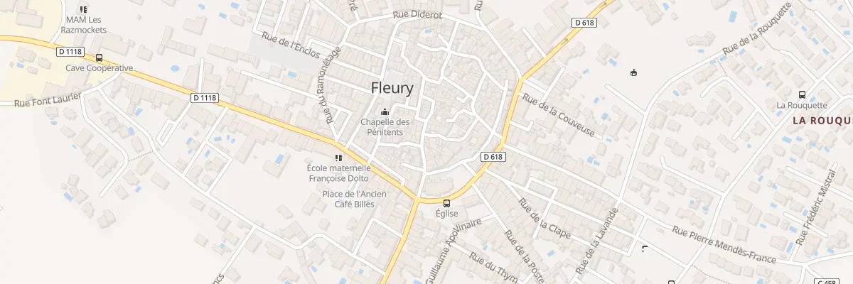Plan du 18 Rue Porte Saint-Martin à Fleury