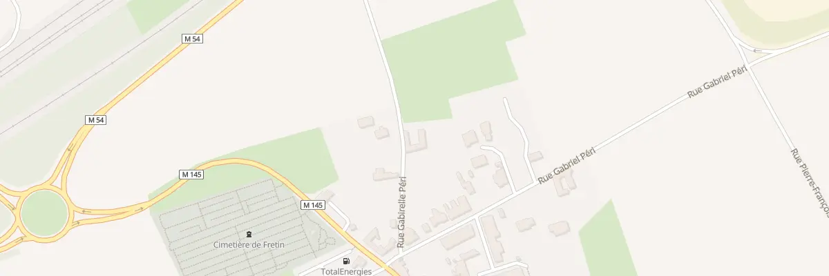 Plan du 9 Rue Gabriel Péri à Fretin
