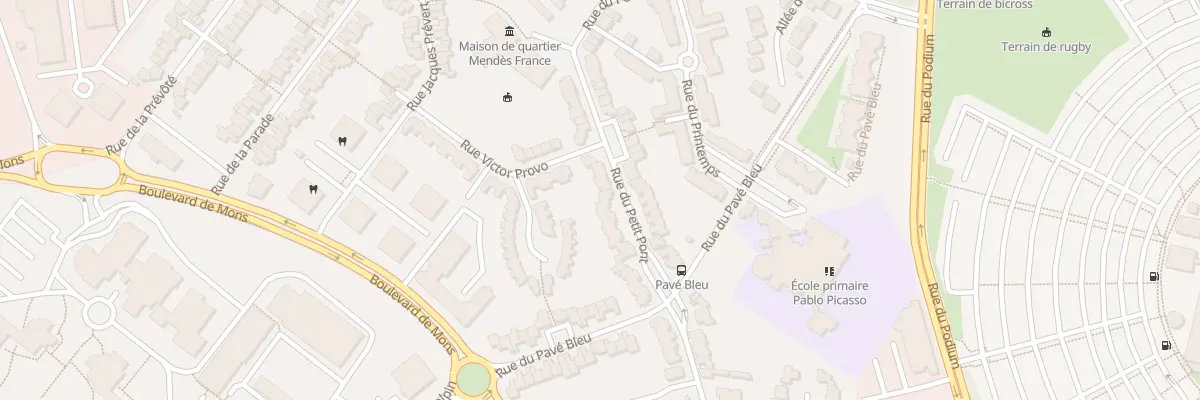 Plan du 25 Rue du Petit Pont à Villeneuve-d’Ascq