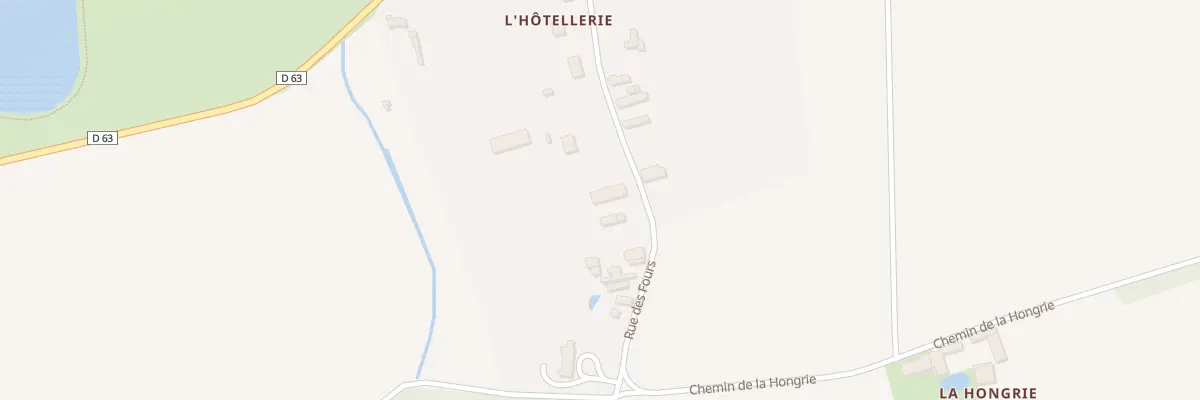 Plan du 20B Rue des Fours à Villeneuve-la-Dondagre
