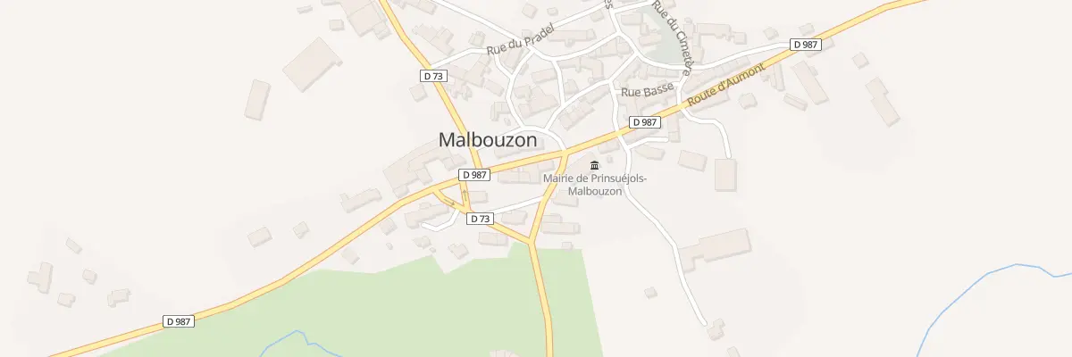 Plan du 5065 Malbouzon à Prinsuéjols-Malbouzon