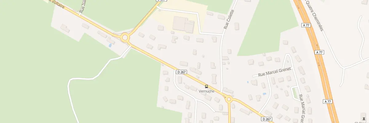 Plan du 30 Rue Voltaire à Varennes-Vauzelles