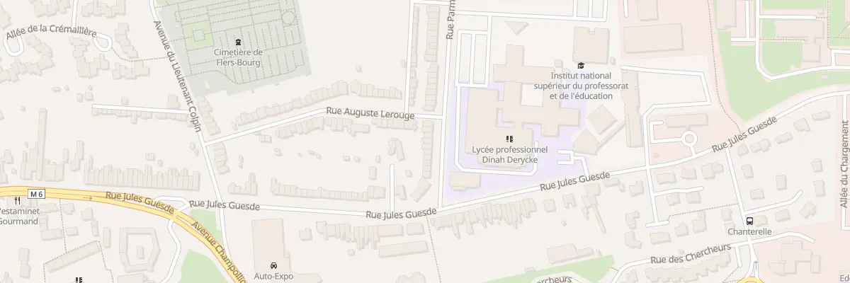 Plan du 23 Rue Parmentier à Villeneuve-d’Ascq