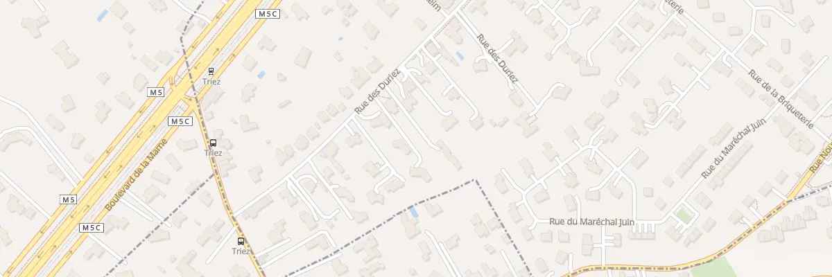 Plan du 77 Rue des Duriez à Mouvaux