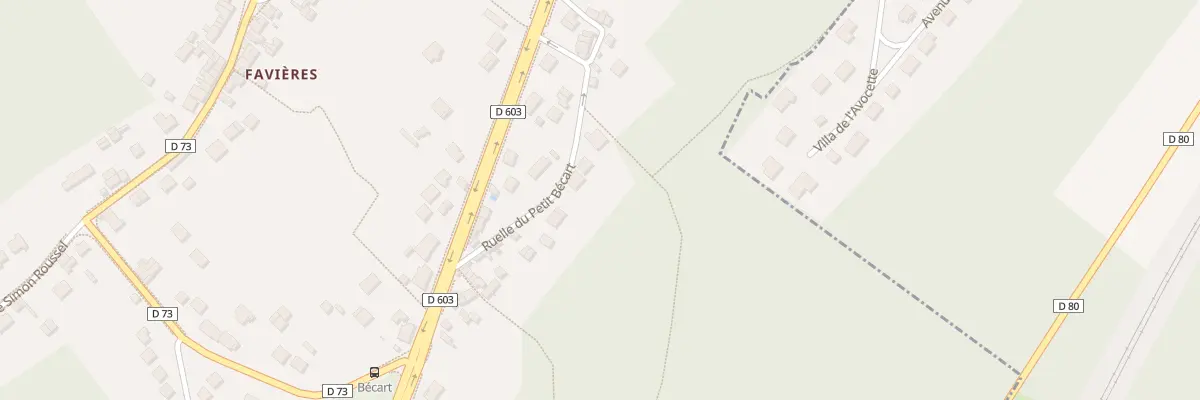 Plan du 20 Rle du Petit Bécard à La Ferté-sous-Jouarre
