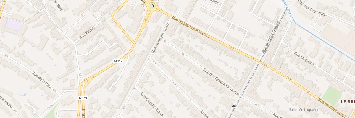 Plan du 20 Rue des Quatre Ormeaux à Wasquehal