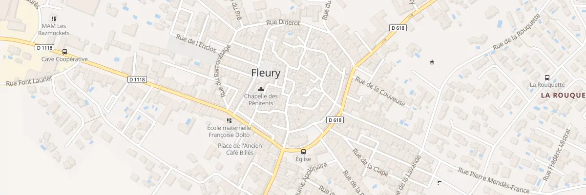 Plan du 4 Pl Jean Jaures à Fleury