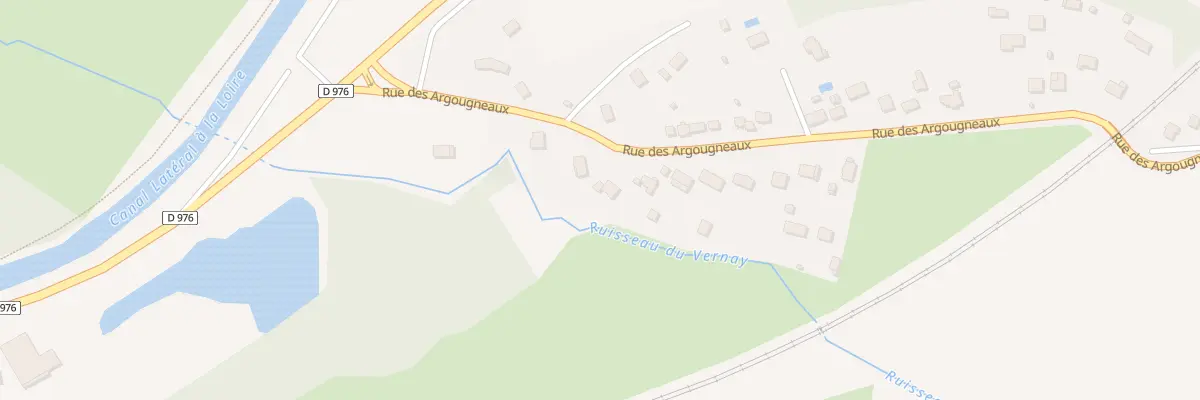 Plan du 9032 Rue des Argougneaux à Challuy