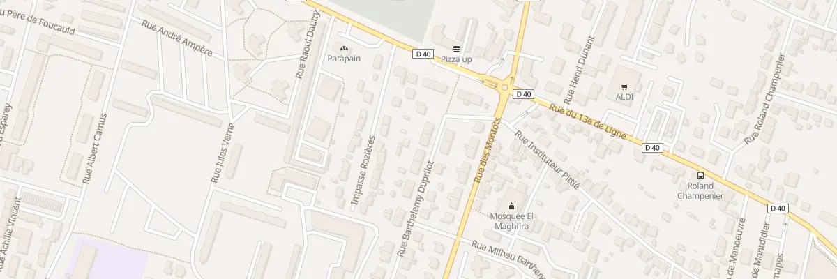 Plan du 6 Rue Barthelemy Duprilot à Nevers