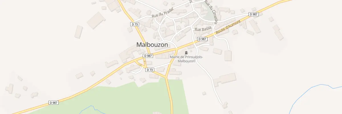Plan du 5064 Malbouzon à Prinsuéjols-Malbouzon