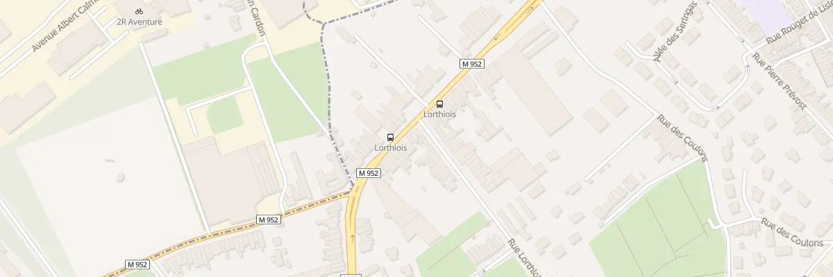Plan du 490 Rue de Tourcoing à Mouvaux