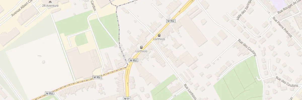 Plan du 488 Rue de Tourcoing à Mouvaux