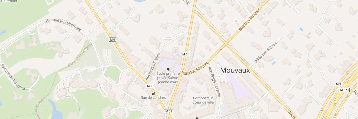 Plan du 43 Rue de Londres à Mouvaux
