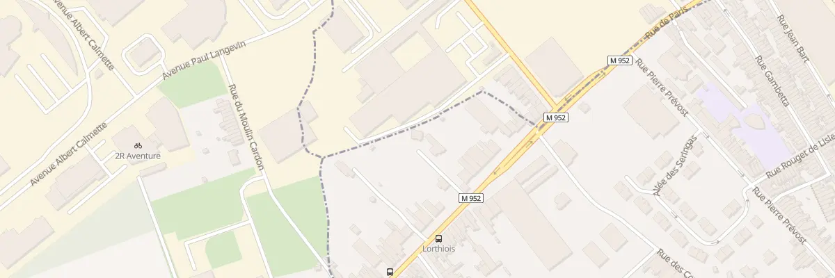 Plan du 481B Rue de Tourcoing à Mouvaux