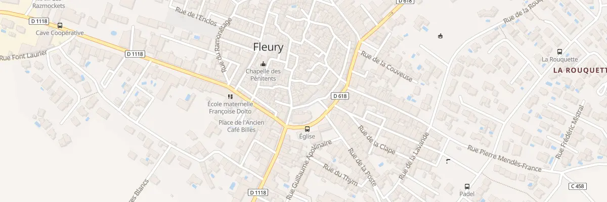 Plan du 14 Pl Jean Moulin à Fleury