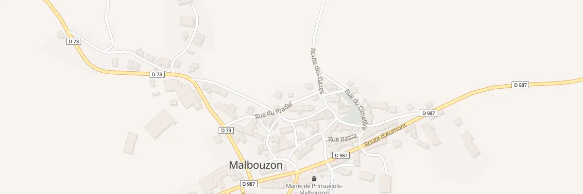 Plan du 5112 Malbouzon à Prinsuéjols-Malbouzon