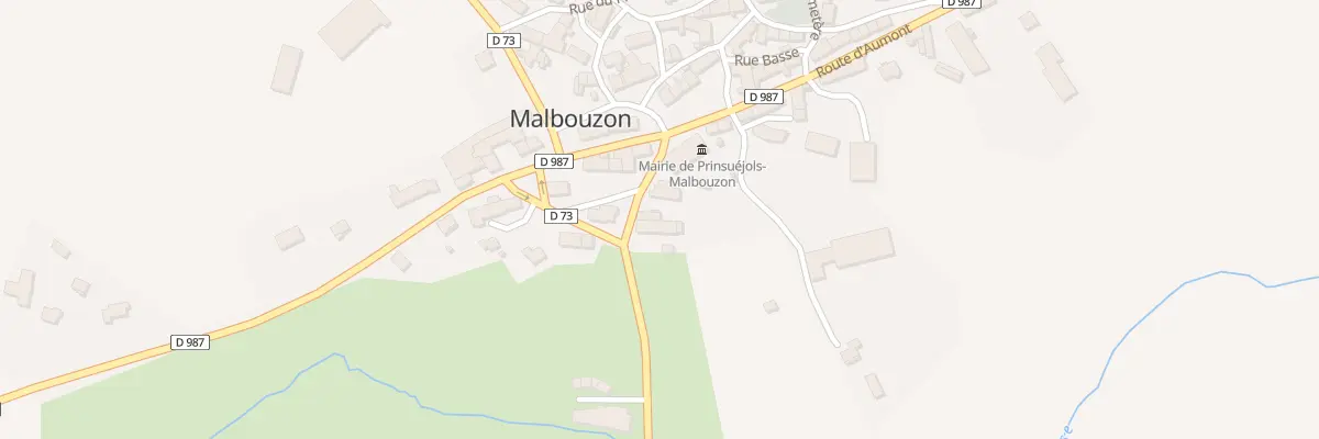 Plan du 5059 Malbouzon à Prinsuéjols-Malbouzon