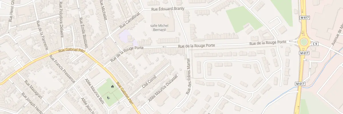 Plan du 30 Rue de la Rouge Porte à Halluin