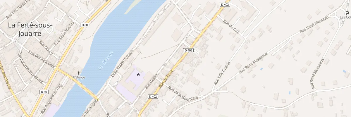 Plan du 20 Rue de Reuil à La Ferté-sous-Jouarre