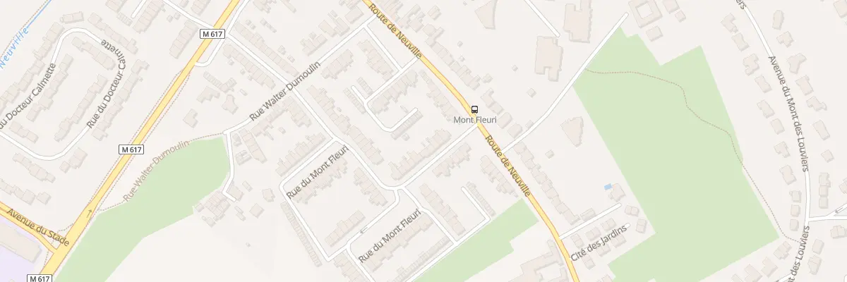 Plan du 8 Rue du Mont Fleuri à Halluin
