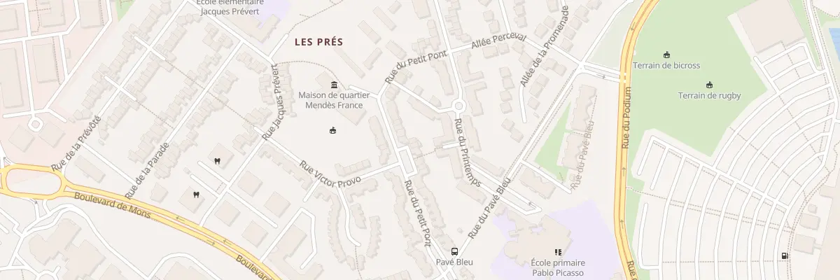 Plan du 34 Rue du Petit Pont à Villeneuve-d’Ascq