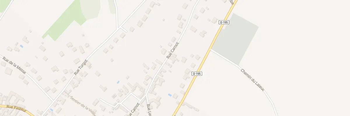 Plan du 14 Rue Carnot à Vinneuf