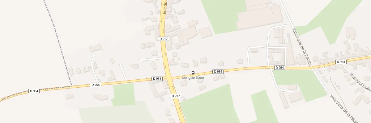 Plan du 535 Rue Nestor Longue Epee à Bersée
