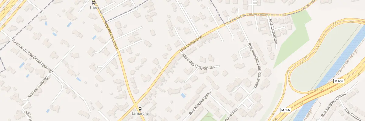 Plan du 44 Rue Lamartine à Wasquehal