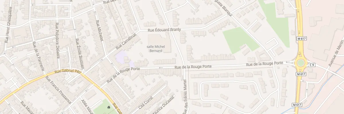 Plan du 31 Rue de la Rouge Porte à Halluin