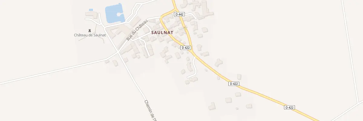 Plan du 16 Rte des Vergers - Saulnat à Chambaron sur Morge