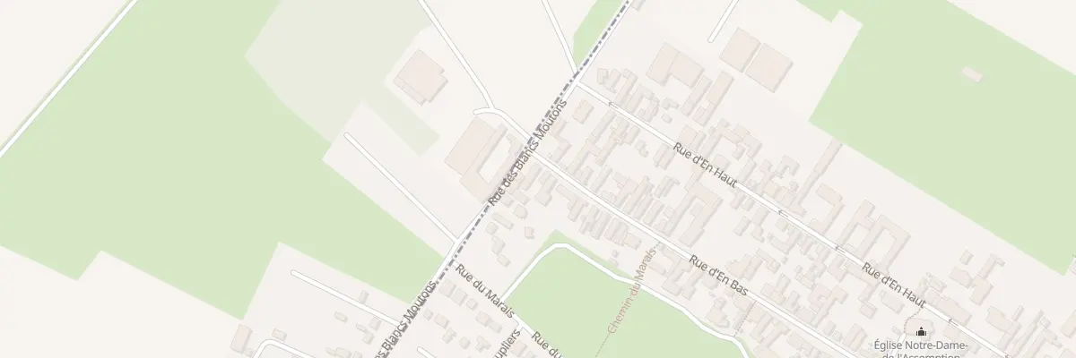 Plan du 41 Rue d’En Bas à Brunémont
